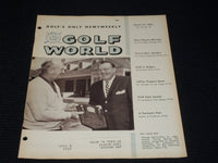 1965 MARCH 19 GOLF WORLD MAGAZINE - GEORGE EDMONDSON SR. FRONT COVER - E 7321