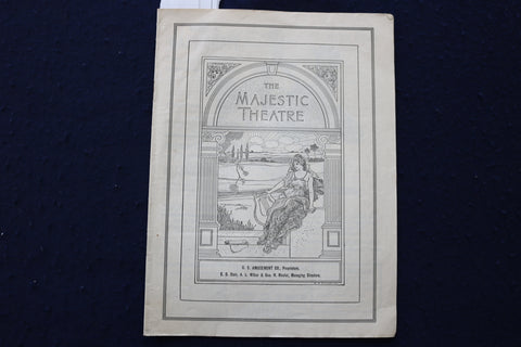 1904 OCTOBER 10 THE SHEPHERD KING - MAJESTIC THEATRE - PROGRAM - BOSTON - K 1661