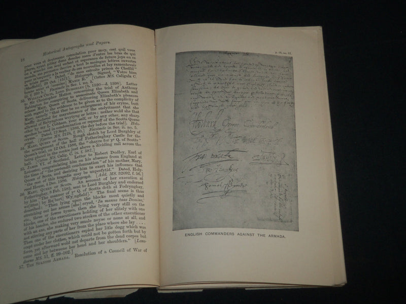 1906 BRITISH MUSEUM GUIDE TO THE MANUSCRIPTS BOOK - GRENVILLE LIBRARY - J 4318