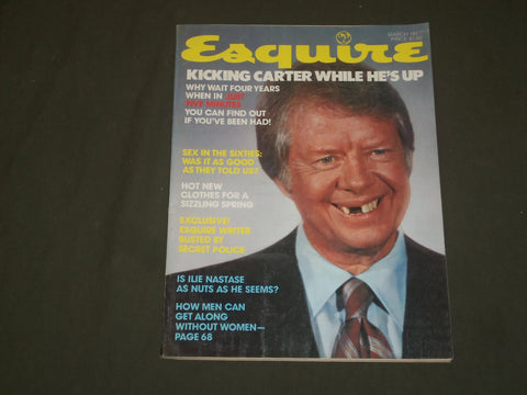 1977 MARCH ESQUIRE MAGAZINE - JIMMY CARTER COVER - B 1916