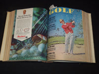 1964 JANUARY-DECEMBER GOLF MAGAZINE BOUND VOLUME - GREAT COVERS - R 425