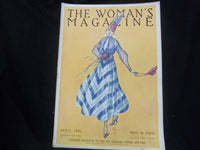 1916 APRIL THE WOMAN'S MAGAZINE - GREAT COVER & ADS - ST 1092