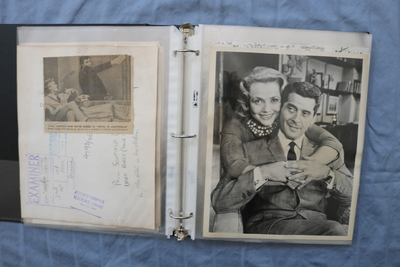 1960'S THEATRE ORIGINAL NEWS PHOTOS ALBUM - 39 PHOTOS - #109