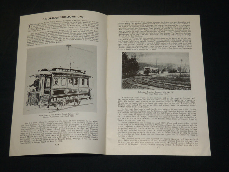 1957 MARCH THE MARKER THE ORANGE CROSSTOWN LINE MAGAZINE - J 5878