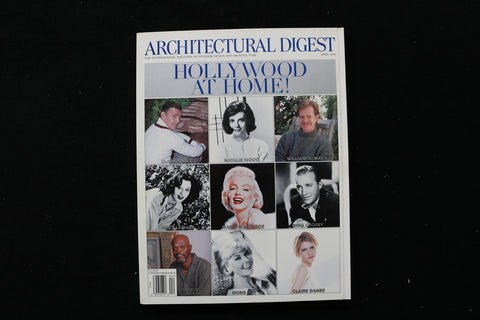 2000 APRIL ARCHITECTURAL DIGEST MAGAZINE - HOLLYWOOD AT HOME COVER - E 24343