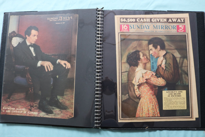 MOVIE STAR MAGAZINE PHOTOS SCRAPBOOK - JAYNE MANSFIELD - JEANETTE MACDONALD- #16