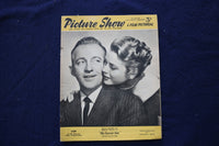 1955 APRIL 23 PICTURE SHOW MAGAZINE - BING CROSBY & GRACE KELLY COVER - E 23725