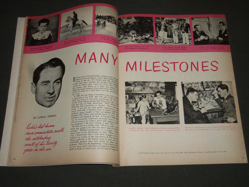 1950 OCTOBER RADIO AND TELEVISION MIRROR MAGAZINE - SPECIAL CBS ISSUE - ST 4996