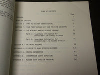 1975-1981 NAVIGATION MANUALS LOT OF 3 - COAST GUARD - O 1098