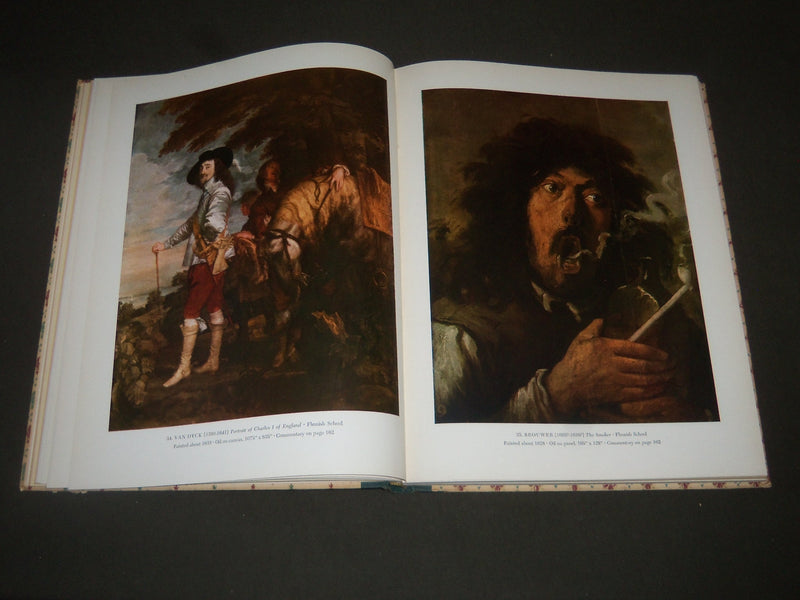 1951 ART TREASURES OF THE LOUVRE BOOK BY RENE HUYGHE - NICE PHOTOS - I 513