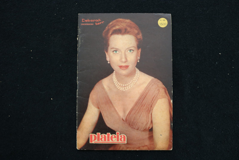 1960 SEPTEMBER 15 PLATEIA MAGAZINE - DEBORAH KERR COVER - E 25928