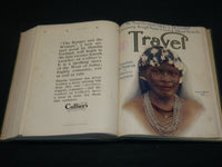 1914 NOVEMBER-1915 OCTOBER TRAVEL MAGAZINE BOUND VOLUME - GREAT COVERS - KD 5967