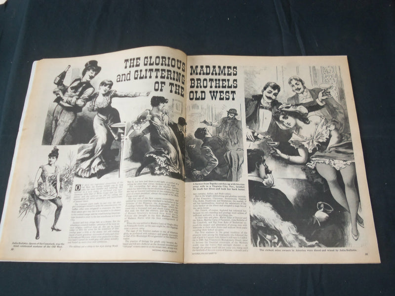 1976 NOVEMBER THE NATIONAL POLICE GAZETTE MAGAZINE - THE GANGSTERS - B 5803