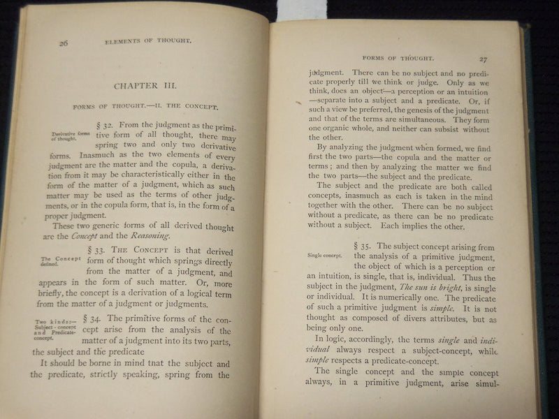 1876 LOGICAL PRAXIS PRINCIPALS BOOK BY HENRY N. DAY - KD 9421
