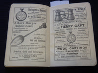 1894 LUCERNE - LAKE AND ENVIRONS GUIDE BOOK - J 7288
