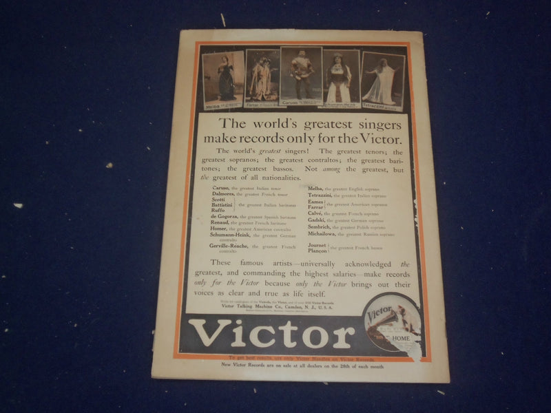 1909 NOVEMBER 6 COLLIER'S MAGAZINE - HERO WORSHIP - ST 6687