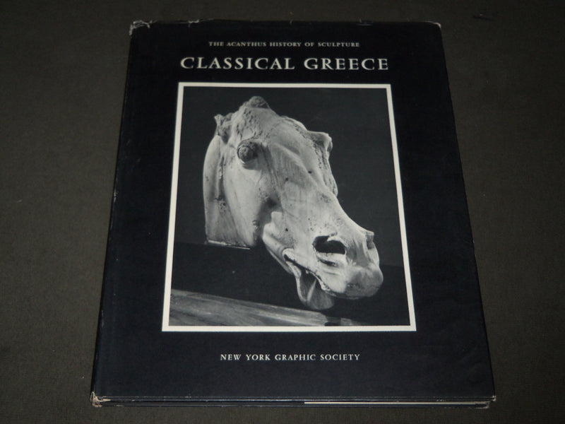 1960 CLASSICAL GREECE BY NICHOLAS YALOURIS HARDCOVER BOOK - NICE PLATES - I 1629