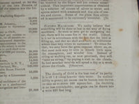 1849 MARCH 24 MASSACHUSETTS PLOUGHMAN NEWSPAPER - FLYING MACHINES - NP 5164
