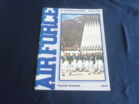 1984 SEP 8 FOOTBALL PROGRAM - AIR FORCE VS. UNIV OF NOTHERN COLORADO - SP 1216P