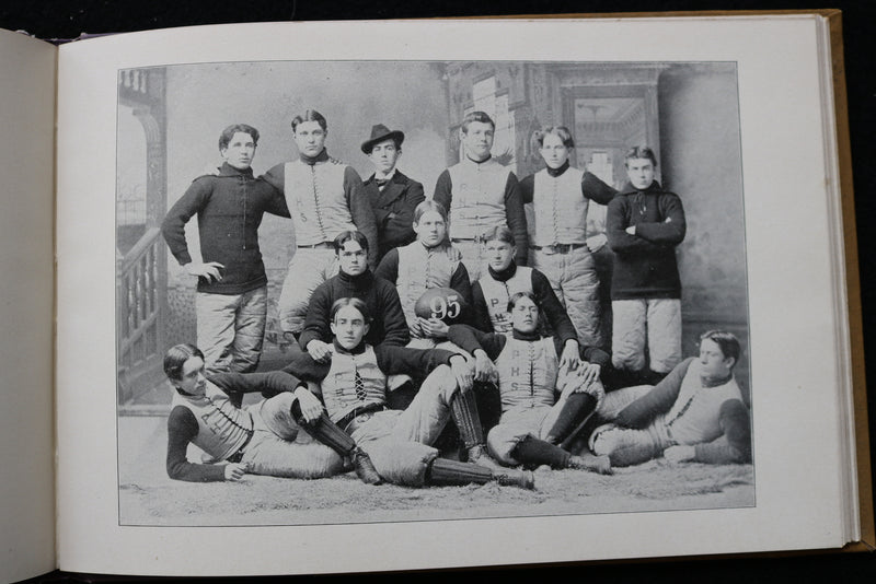 1896 MAY THE PRINCETONIA PRINCETON HIGH SCHOOL YEARBOOK- PRINCETON, IL - YB 3487