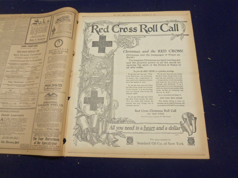 1918 DECEMBER 19 NEW YORK TIMES - WILSON TO PROLONG STAY ABROAD - NT 9182