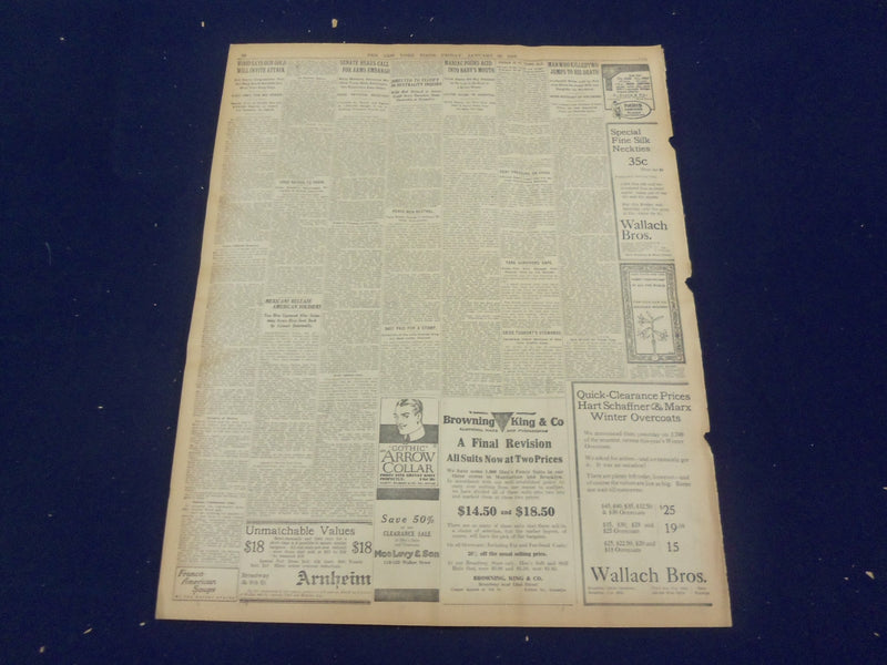 1916 JANUARY 28 NEW YORK TIMES - 