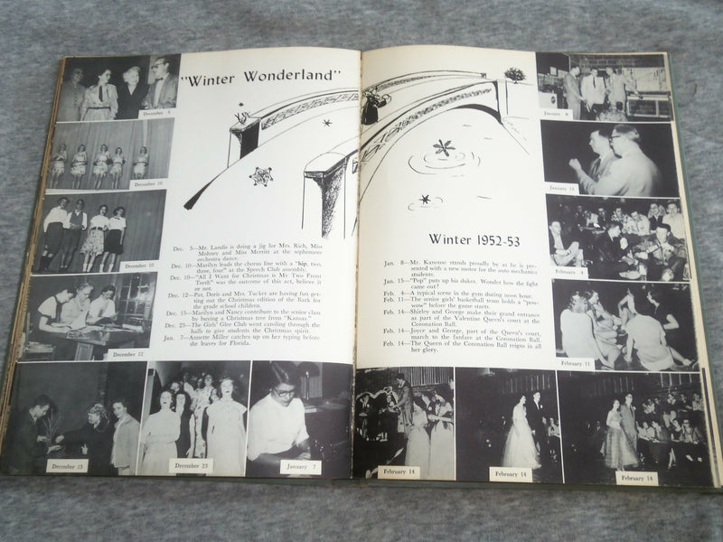 1953 EATONIAN EATON RAPIDS HIGH SCHOOL YEARBOOK - EATON RAPIDS, MI - YB 2575