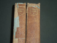 1835 THE WORKS OF SAMUEL JOHNSON IN 2 VOLUMES BY AUTHUR MURPHY - KD 4341