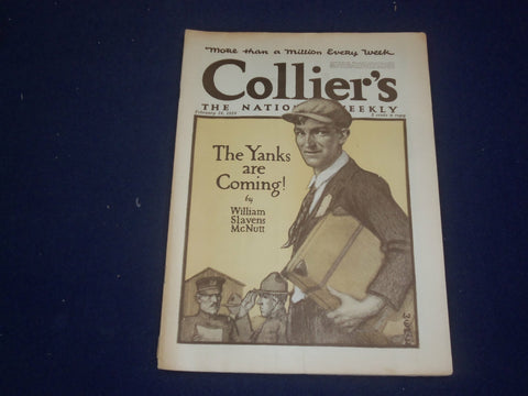 1918 FEBRUARY 16 COLLIER'S MAGAZINE - THE YANKS ARE COMING! - ST 6726