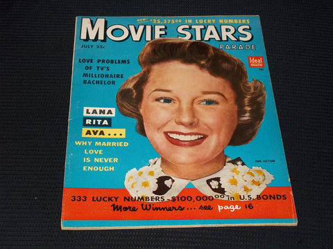 1954 JULY MOVIE STARS PARADE MAGAZINE - JUNE ALLYSON COVER - E 13963