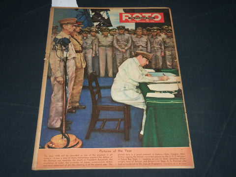 1945 DEC 30 THE PITTSBURGH PRESS SUNDAY ROTO SECTION - PICTURES OF YEAR- NP 4562