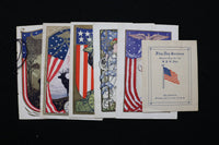 1916-1926 FLAG DAY SERVICES PROGRAMS - B.P.O. OF ELKS - LOT OF 6 - K 3053