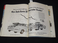 1956 NATIONAL AUTOMOBILE SHOW OFFICIAL PROGRAM - GREAT PHOTOS - K 1295A