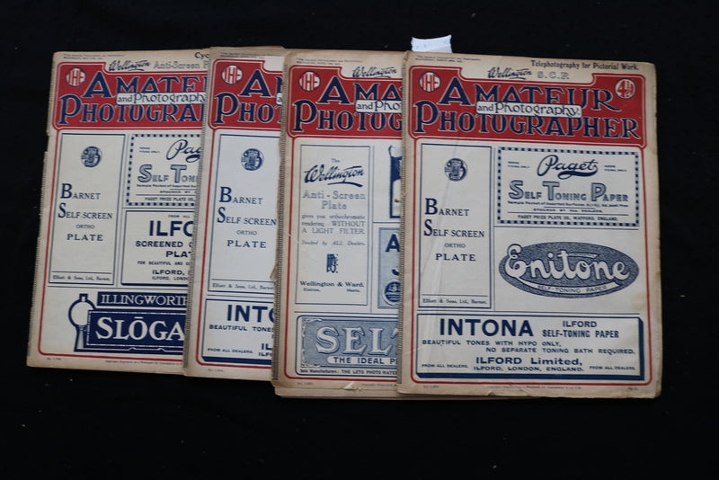 1921-1923 THE AMATEUR PHOTOGRAPHER AND PHOTOGRAPHY MAGAZINE - LOT OF 26 - O 3683