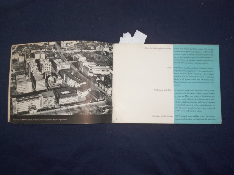 1960'S FIRST IN EPOXIES - CIBA - CATALOG - J 9764