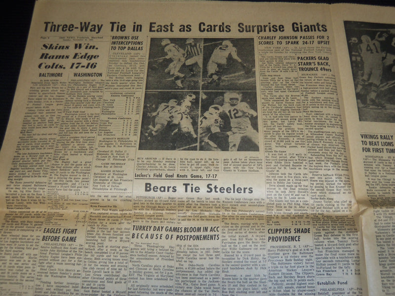 1963 NOVEMBER 25 THE NEWS - NATION BIDS SAD FAREWELL TO KENNEDY - NP 1847V