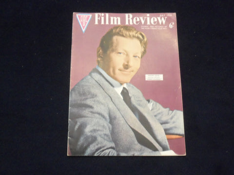 1958 JULY FILM REVIEW MAGAZINE - DANNY KAYE - VENETIA STEVENSON - J 9692