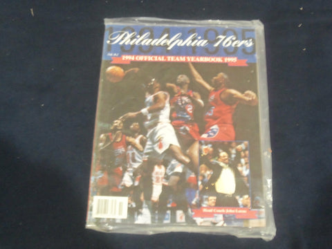 1994-1995 PHILADELPHIA 76ERS YEARBOOK - ST 5346B