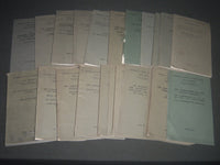 1923-1937 FUEL RESEARCH & NATIONAL COAL RESOURCES BULLETINS LOT OF 25 - WR 231