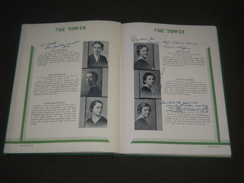 1935 TOWER JERSEY CITY STATE NORMAL SCHOOL YEARBOOK - NEW JERSEY - YB 1157