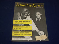 1955 AUG 13 SATURDAY REVIEW MAGAZINE- CHARLES LAUGHTON & ROBERT MITCHUM -SP 9430