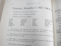 1927 PROCEEDINGS OF THE BOARD OF SUPERVISORS OF ULSTER COUNTY NEW YORK - J 1279