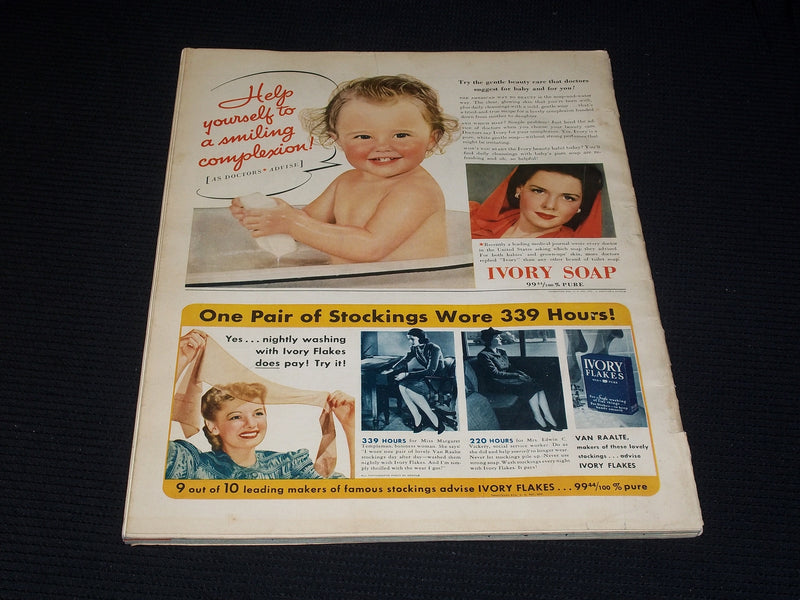 1941 APRIL MCCALL'S MAGAZINE - NICE COLOR COVERS & ADS - E 1032