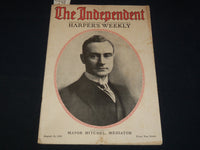 1916 AUGUST 21 THE INDEPENDENT MAGAZINE - MAYOR MITCHELL COVER - ST 3400Y