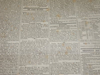 1824 FEBRUARY 28 COLUMBIAN CENTINEL NEWSPAPER - LATHROP FOR GOVERNOR - NP 4820