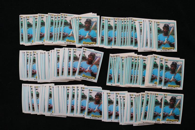 AL OLIVER 1981 DONRUSS BASEBALL CARDS - CARD # 387 - NM-MT - APPROX. 225 - #262