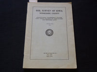 1928 JUNE SOIL SURVEY OF IOWA WINNESHIEK REPORT NO. 52 - AMES IOWA - J 7235
