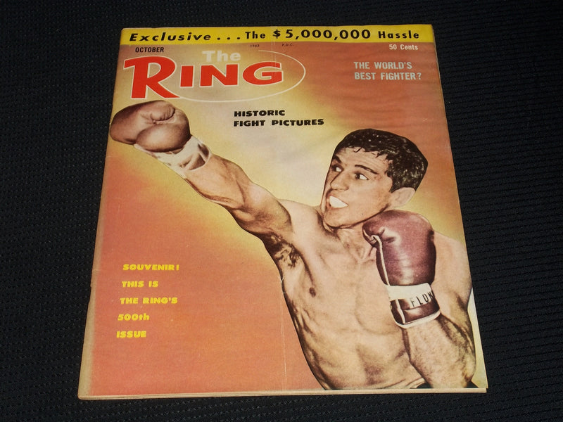 1963 NOVEMBER THE RING MAGAZINE - CLEVELAND WILLIAMS BOXING COVER - E 3333