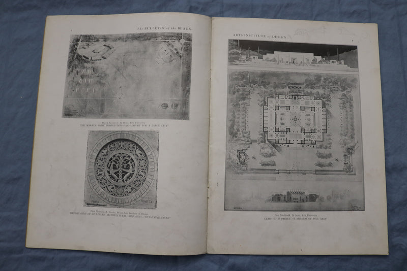 1928 JAN THE BULLETIN OF THE BEAUX-ARTS INSTITUTE OF DESIGN MAGAZINE - ST 5507U