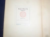 1938 TUBERCULOSIS AND LEPROSY-SYMPOSIUM SERIES- VOL 1 - HARDCOVER BOOK - KD 9103